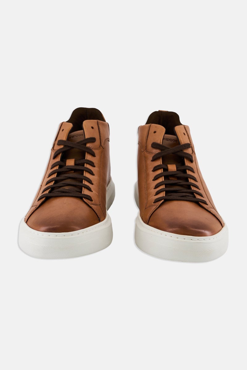GEOX Men U Deiven  Lace Up Casual Shoes, Brown  - Image 3