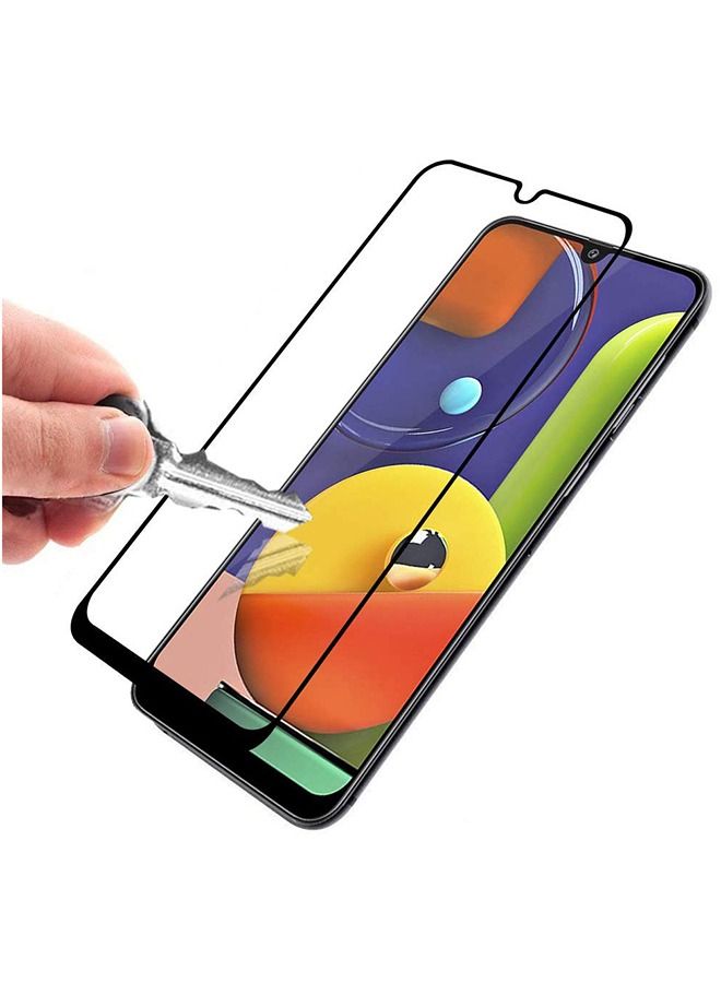 Tempered Glass Screen Protector For Samsung Galaxy A50S Clear - Image 3