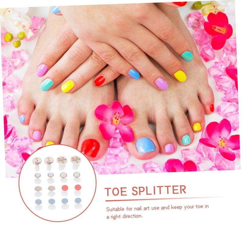 Soft Silicone Toe Separators For Pedicure And Nail Art Prevent Polish Smudging - Image 5