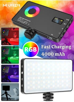 Mi VAZA RGB Video Light -  Portable LED Camera Light Panel - 360° Full Color - Fast Charging - 4000 mAh Battery - 24 Lighting Effects - Photography Fill Light - Portable LED Camera Light  - Image 1