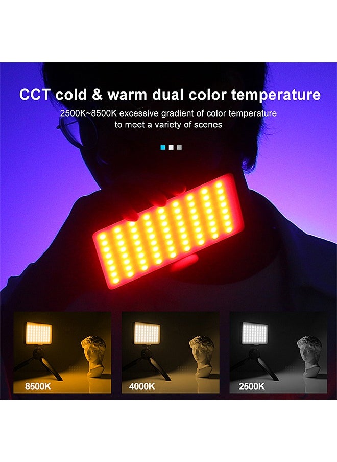 Mi VAZA - RGB Video Light -  Portable LED Camera Light Panel - 360° Full Color - Fast Charging - 4000 mAh Battery - 24 Lighting Effects - Photography Fill Light - Portable LED Camera Light - Image 1