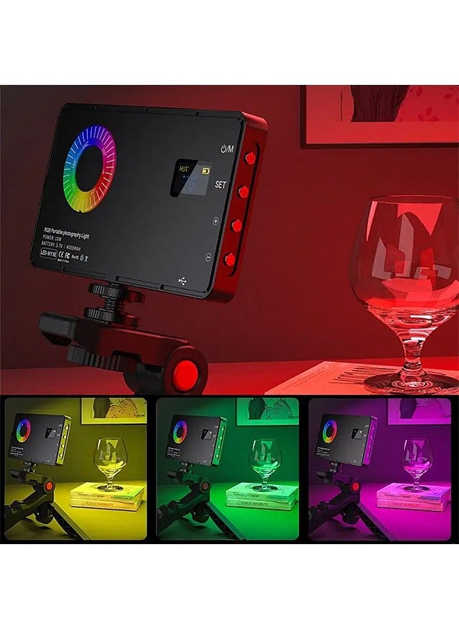 Mi VAZA - RGB Video Light -  Portable LED Camera Light Panel - 360° Full Color - Fast Charging - 4000 mAh Battery - 24 Lighting Effects - Photography Fill Light - Portable LED Camera Light - Image 1