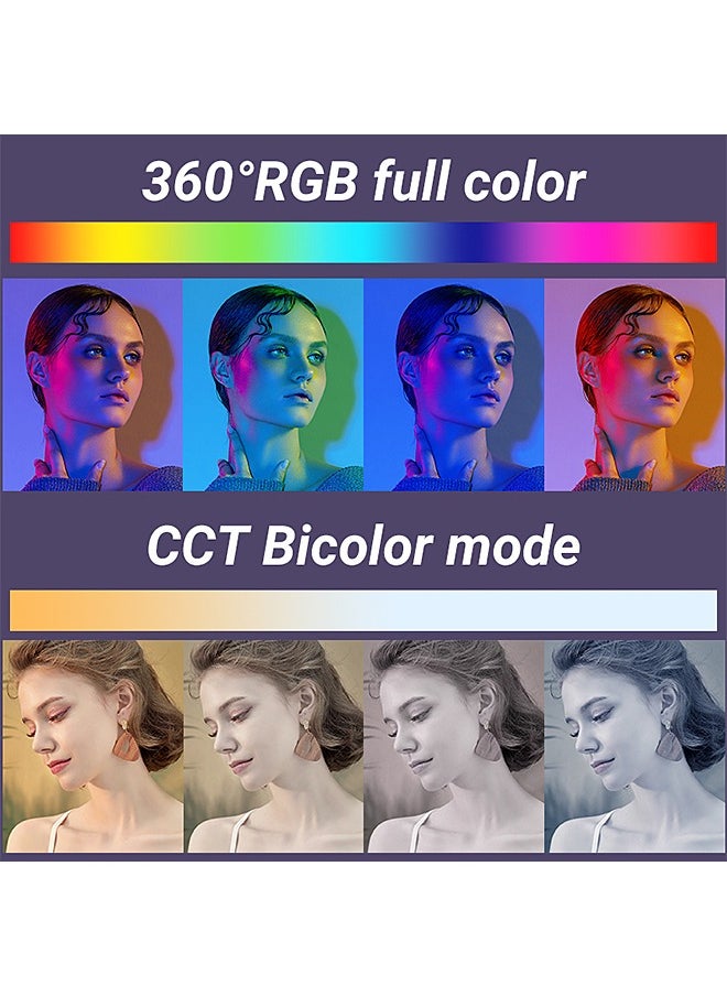 Mi VAZA - RGB Video Light -  Portable LED Camera Light Panel - 360° Full Color - Fast Charging - 4000 mAh Battery - 24 Lighting Effects - Photography Fill Light - Portable LED Camera Light - Image 1