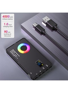 Mi VAZA RGB Video Light -  Portable LED Camera Light Panel - 360° Full Color - Fast Charging - 4000 mAh Battery - 24 Lighting Effects - Photography Fill Light - Portable LED Camera Light  - Image 2