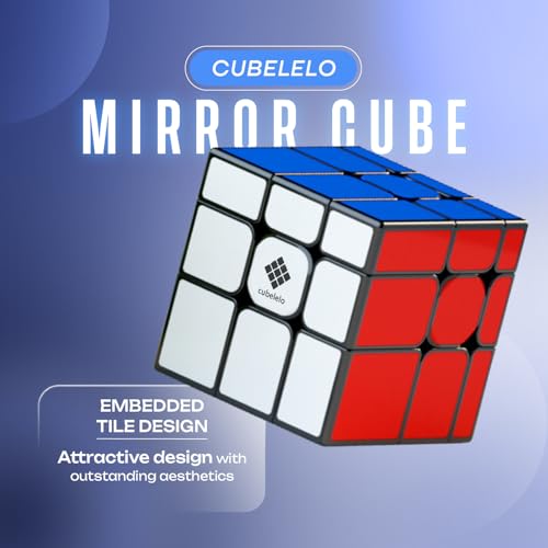 Cubelelo Drift 3x3 Mirror Color (Tiled) Speedcube | New Colored Version Looks Fantastic with Buttery Smooth Turns | Ideal for Kids Above 5 Years Old | Unique Shape-Shifting Design for Puzzle Toy - Image 2