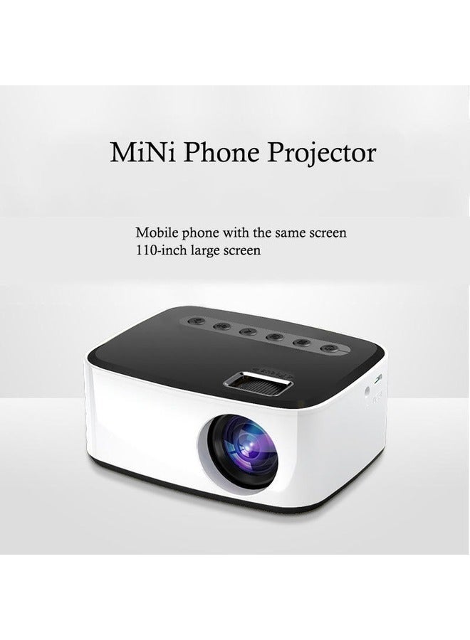 AROAQ WIONC Mini Portable 1080P USB HD LED Home Media Video Player Micro Cinema Projector  - Image 3