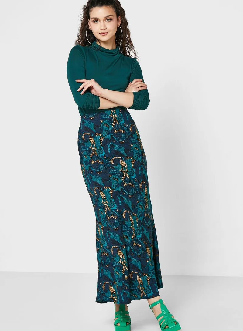 Ginger Printed Skirt