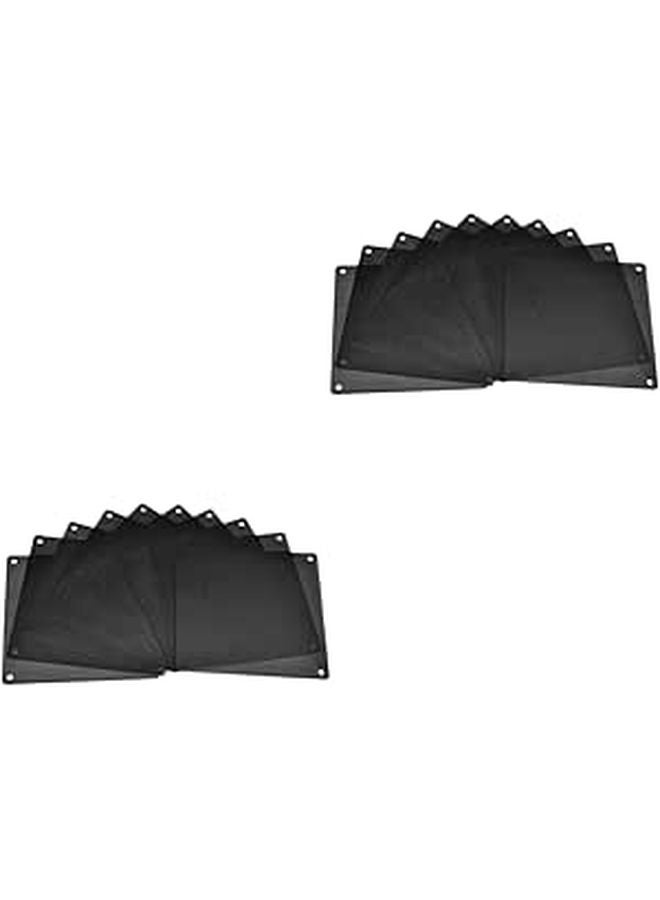 2 قطعة غطاء واقي من شبكة PVC السميك لمروحة الكمبيوتر ومكبرات الصوت والإلكترونيات - Image 1