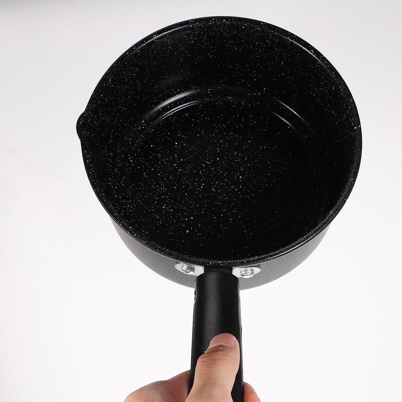 16cm Nonstick Milk Pan with Lid Maifan Stone Coating Saucepot for Stovetop - Image 5