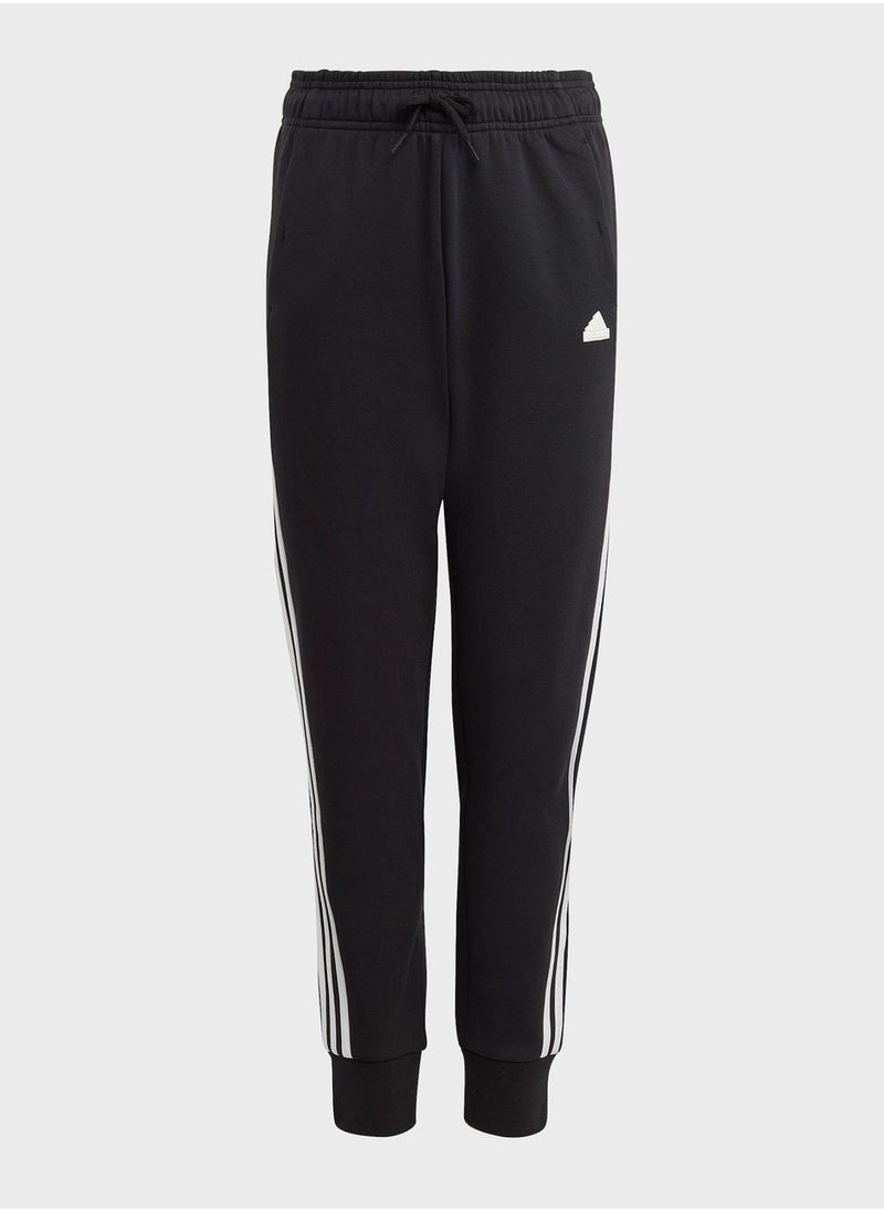 Adidas - Kids 3 Stripes Futura Icon Sweatpants - Image 1