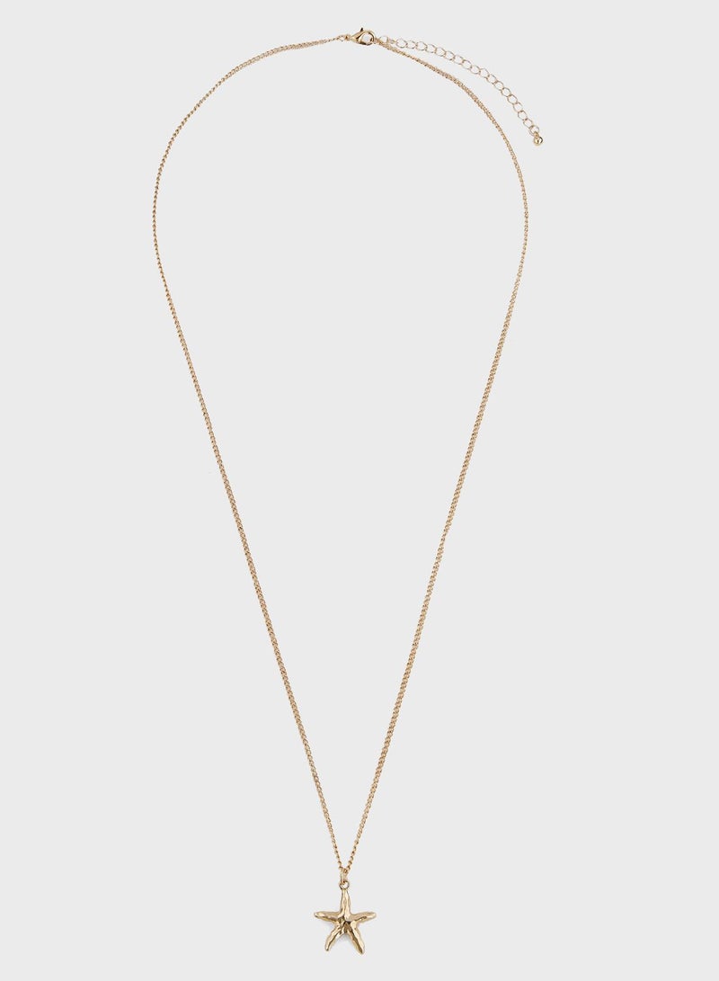 Ginger Star Pendant Necklace - Image 1