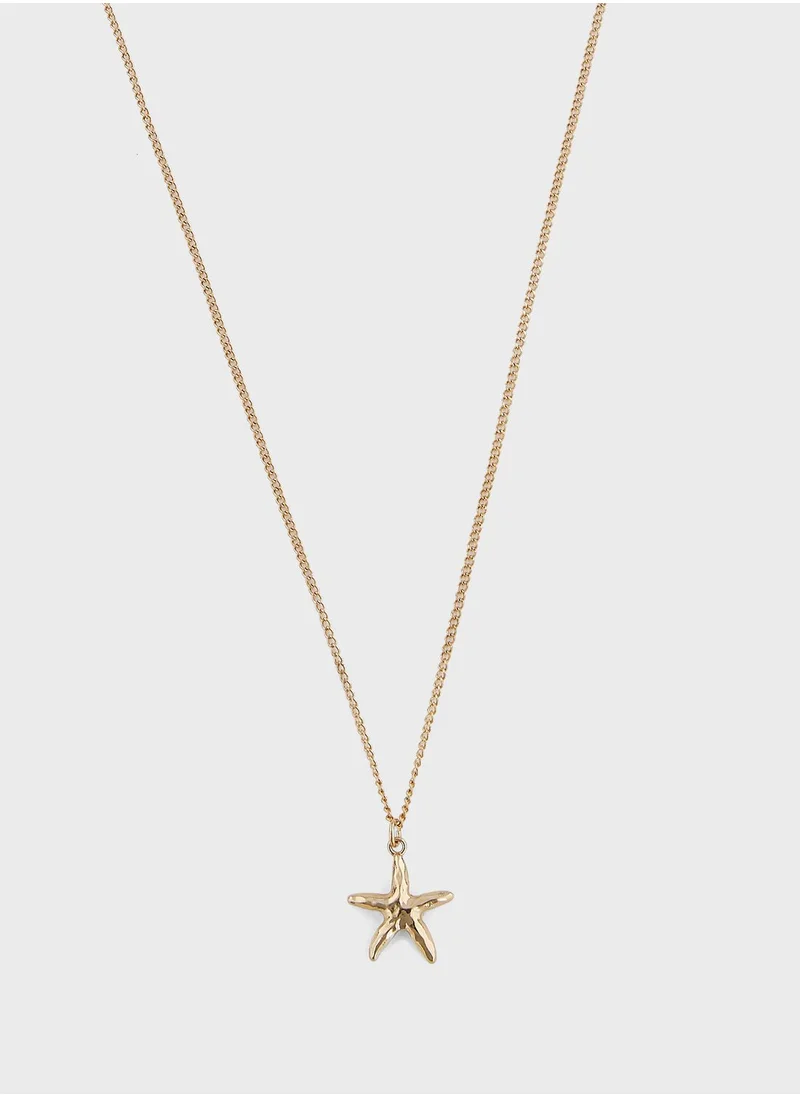 Ginger Star Pendant Necklace