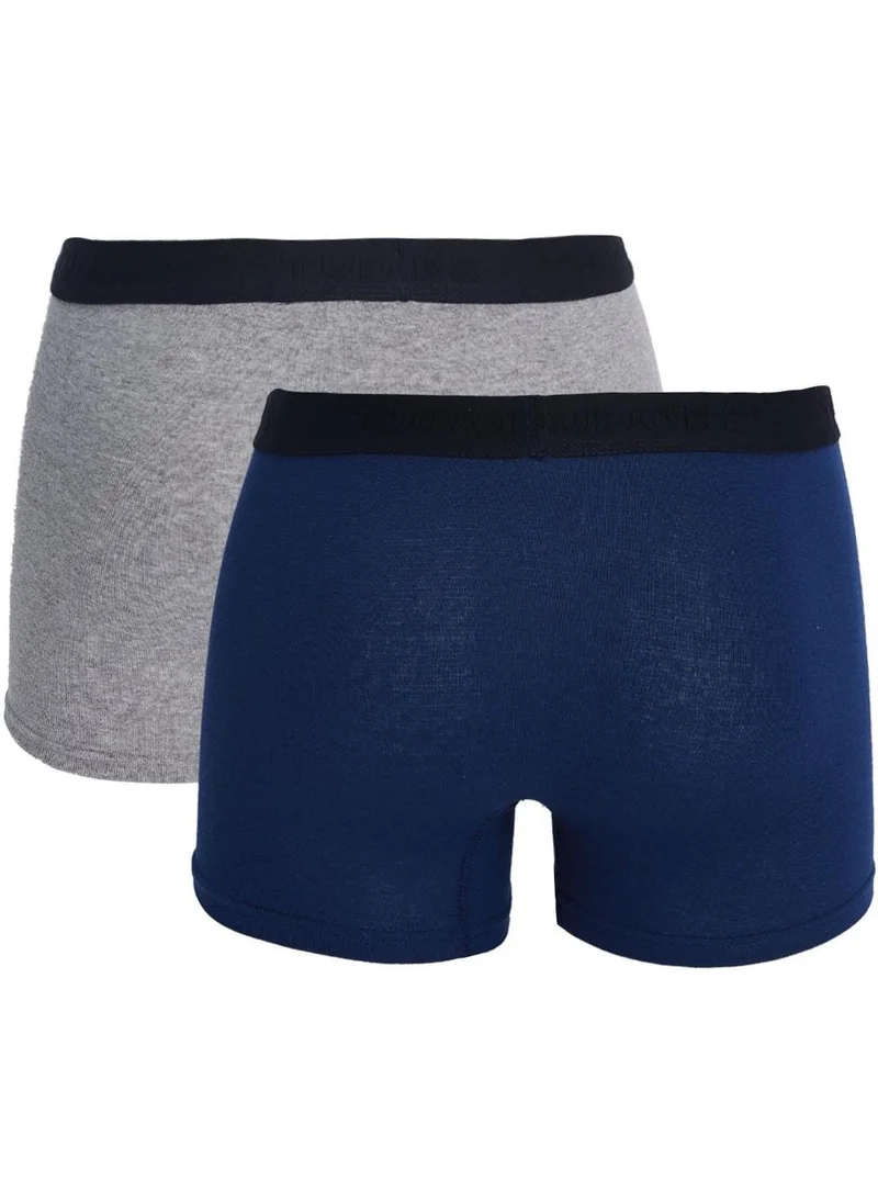 Tudors Men's 2-Pack Cotton Lycra Flexible Fabric Boxer