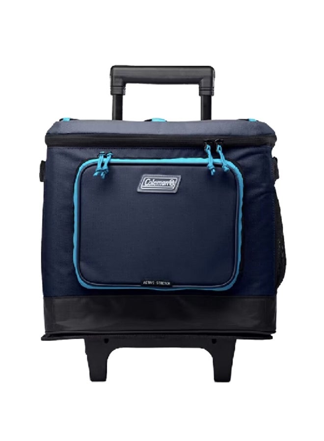 كولمان حقيبة تبريد ناعمة بسحاب إغلاق من Xpand 42 علبة مع مقبض علوي أزرق وأسود 27.94 × 32.76 × 35.05 سم 2155412 - Image 1
