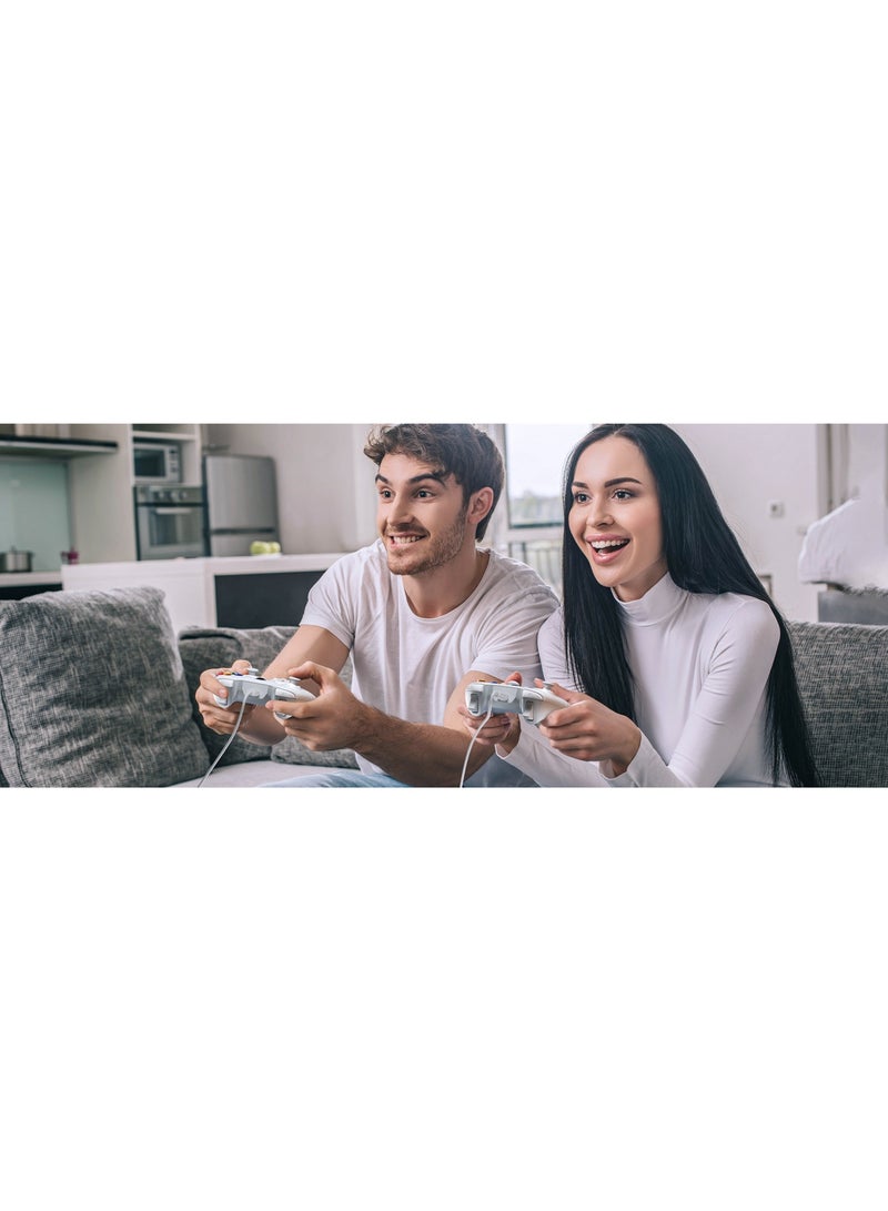 EasySMX Classic Gamepad EasySMX 9100Pro Wired Gaming Controller Compatible with PC/PS3/Android/Android TV BOX/Steam/Tesla Plug and Play USB Gamepad with Hall Effect Linear Triggers Dual Vibration Turbo Function Long Life Buttons - Image 4