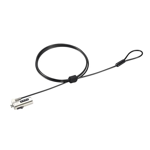 Kensington Combination Laptop Lock for Nano Size Security Slot, Resettable 4-Digit Combination Lock (K60214WW) - Image 1