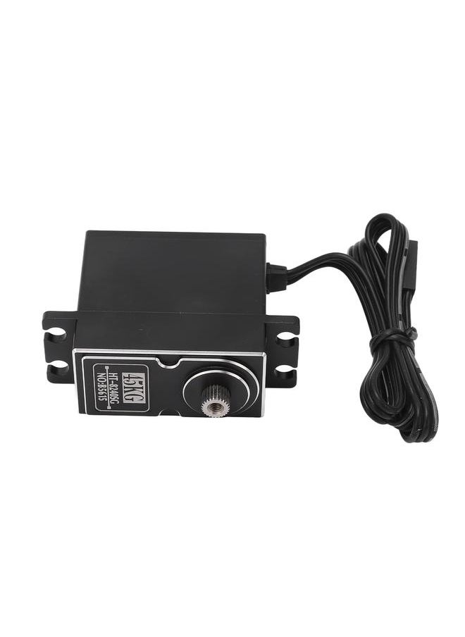 Thoraya - RC 45KG Servo PWM Quick Response Aluminum Alloy IP68 Waterproof Brushless Servo with Arm Screw for RC Car Boat - Image 1