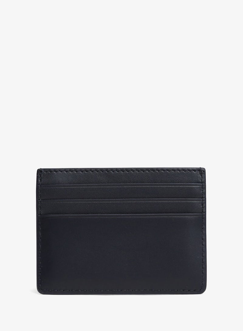 TOMMY HILFIGER Embossed Flag Leather Credit Card Holder - Image 2