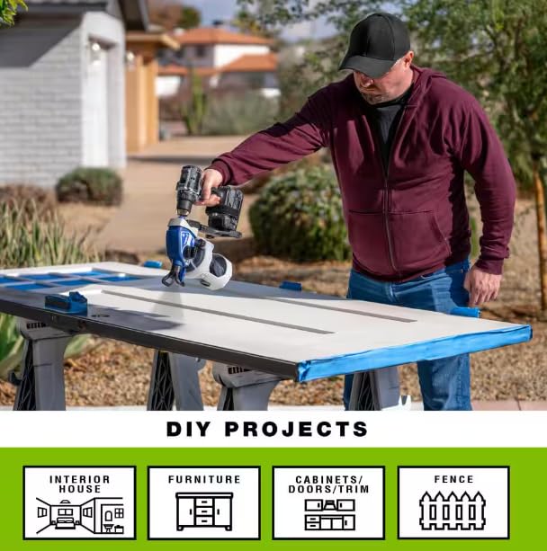 GracoTrueCoat 360-Handheld Cordless Connect Drill Paint Sprayer with Small Project Cup - Image 4