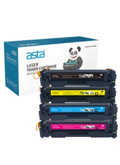 Asta ASTA M277DW Toner Cartridge 201A CF400A CF401A CF402A CF403A Compatible For HP LaserJet Pro M252 MFP M277 MF632Cdw Printer 201 400 401 402 403  - Image 1