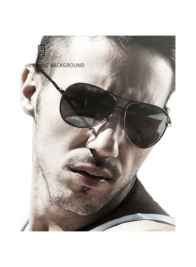 Lesca Lunetier Day And Night Polarized Uv Protection Sunglasses, All-Black Frame With Gray Lenses (For Daytime Use Only) - Image 1