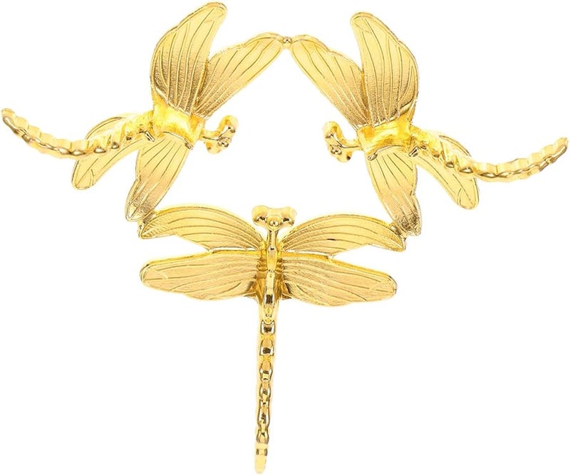 Silver Metal Dragonfly Display Stand For Crystal Spheres And Healing Stones Desktop Decor - Image 2