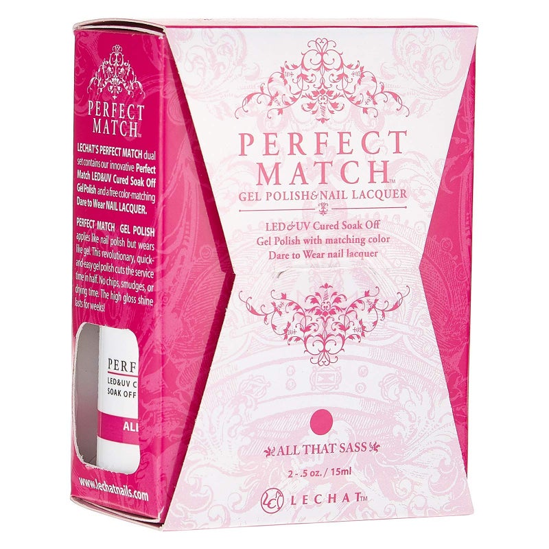 LeChat Perfect Match Gel Polish, All That Sass, 0.5 Ounce (PMS179) - Image 1