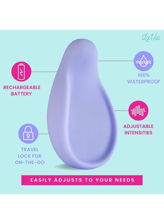 LaVie Warming Lactation Massager 3-in-1 Adjustable Heat + Vibration for Breastfeeding, Nursing, Pumping, Essential Support for Improved Milk Flow - Image 4