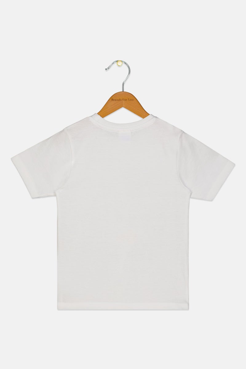 Disney Toddlers Boy Mickey And Friends Short Sleeve Top, White - Image 3