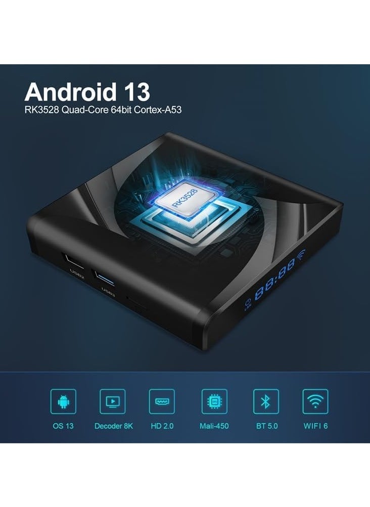 Neo Classic - X88 PRO 4G 32G Android 13 Dual Wifi TV Box ( TV Channels or Package not Included in the box ) - Image 1