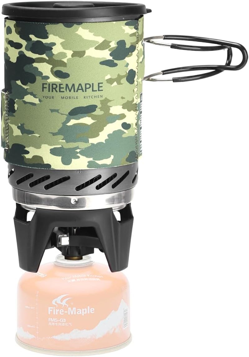 Fire-Maple نظام الطهي الشخصي Fixed Star 1 | نظام موقد/محرق نفاث مع إشعال كهربائي | مثالي للتنزه، التخييم، الرحلات، الصيد، ورحلات الطوارئ - Image 1
