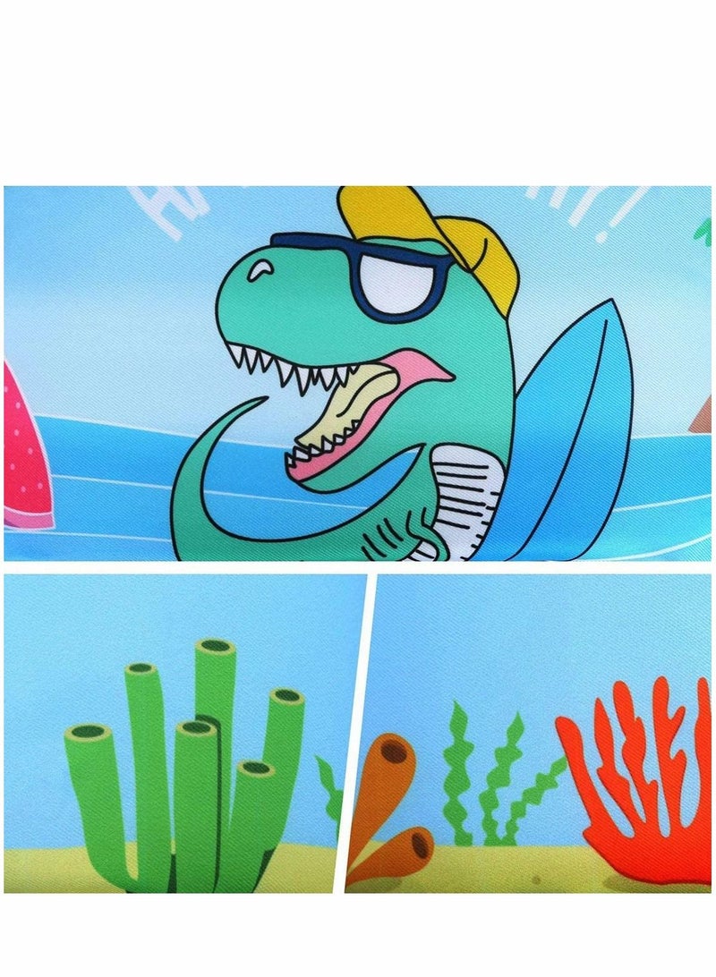 SYOSI سترة طفو سباحة للأطفال مساعدات السباحة لذراع العوامات للأعمار من 2-6 سنوات، 14-25 كجم تعلم السباحة - Image 4