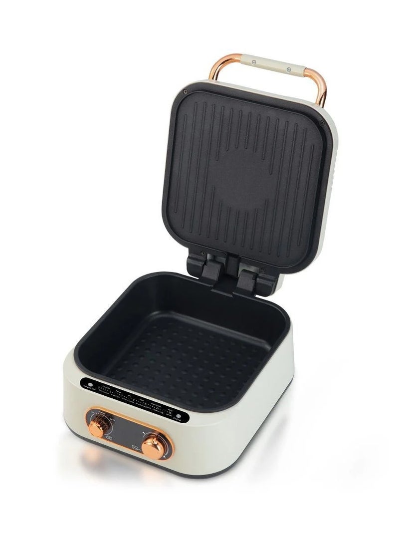 Steaming and Frying Machine craper maker pan Household Baking Pan Electric Quick-bake Multi-function Breakfast Double Sided Heating Pizza Pie Cooking Machine Crepe Pancake Maker