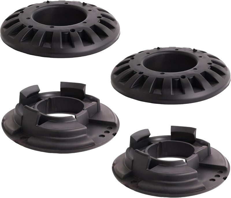 SUSUPACI 4 PCS Rear Upper and Lower Coil Spring Insulator Kit for Jeep Grand Cherokee 1999-2004 - Image 1