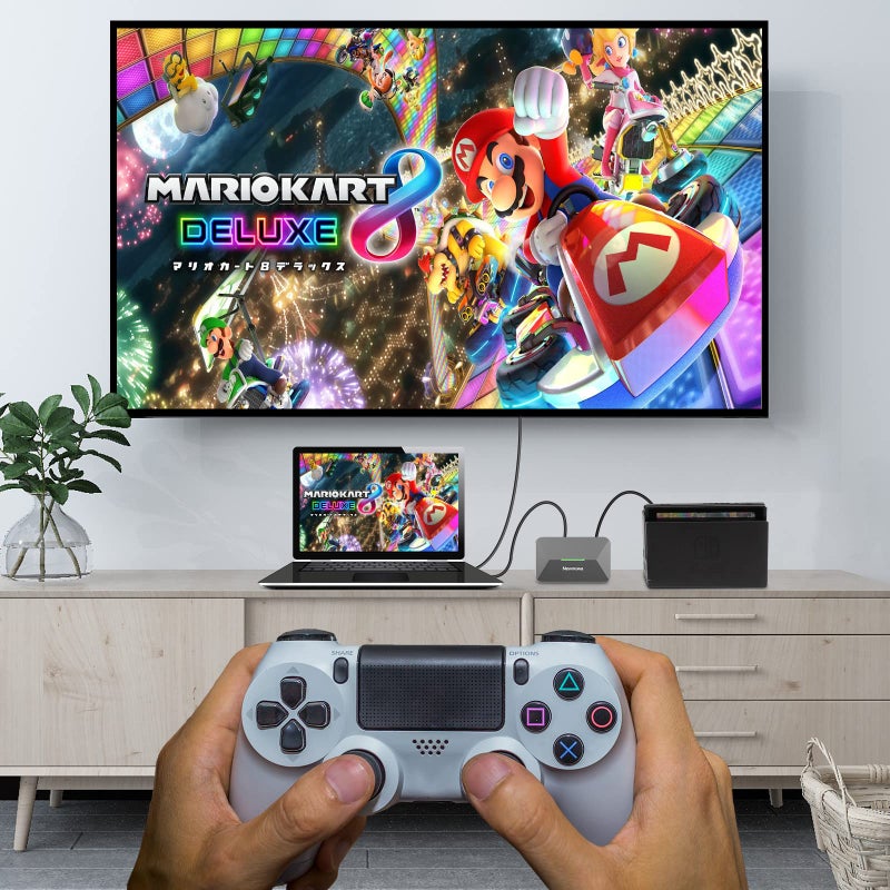 Newmowa 1080P Audio Video Capture Card, USB 3.0 HDMI Video Capture Device for Gaming Teaching Live Streaming Video Recorder, Compatible with Windows Mac OS System OBS Zoom - Image 3