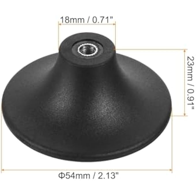 Bukela 4Pcs Universal Pot Lid Top Replacement Knob Heat Resistant Plastic Pan Lid Holding Handles Knob Grips For Kitchen Cookware Lids Cover Black - Image 3