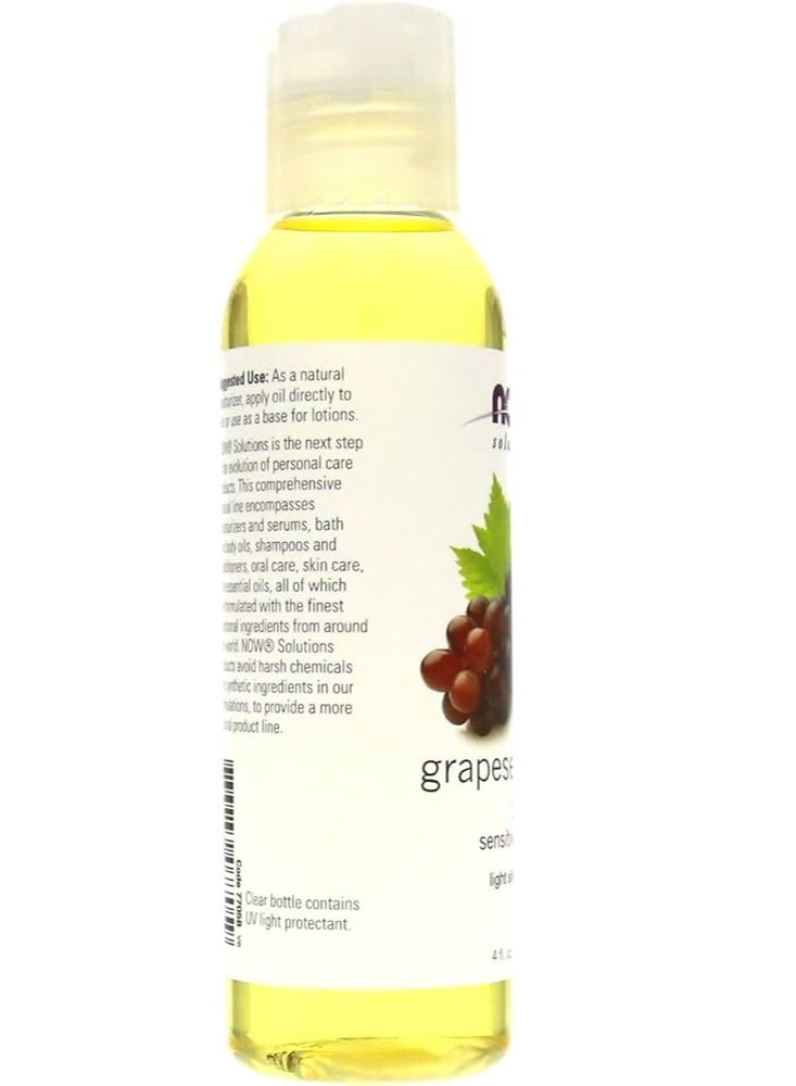 now 100% Pure Grapeseed Body Oil 118ml - Image 3
