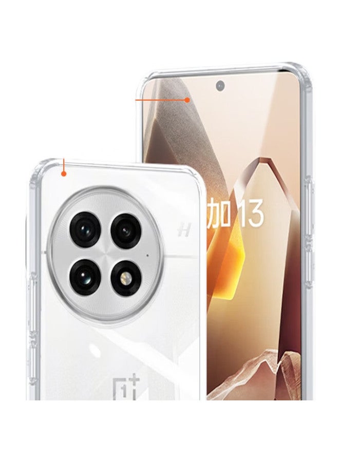 Koolife Case For Oneplus 13, Transparent Soft Shell Protective Cover, Gaming Camera Full Protection, Simple Skin-Friendly Fingerprint-Resistant Back Cover - Image 2