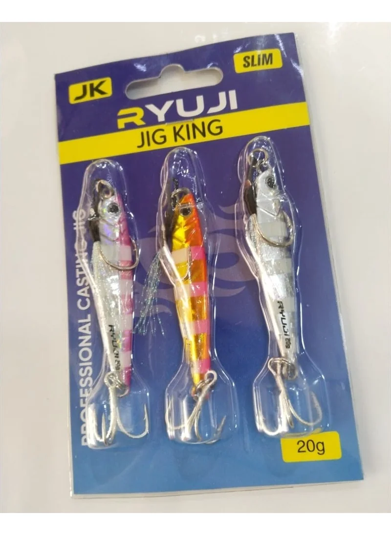 Ryuji Jig King Zebra Mix (3 Pieces)