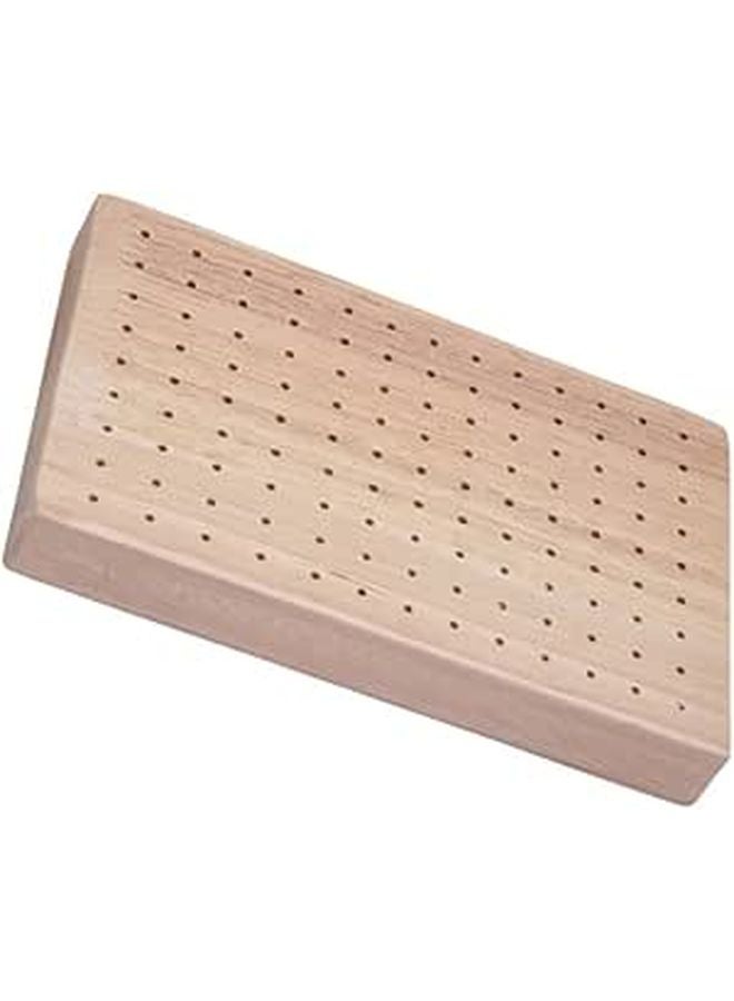Wooden Food Skewer Stand Appetizer Display Board for Buffets Weddings Parties Catering - Image 1