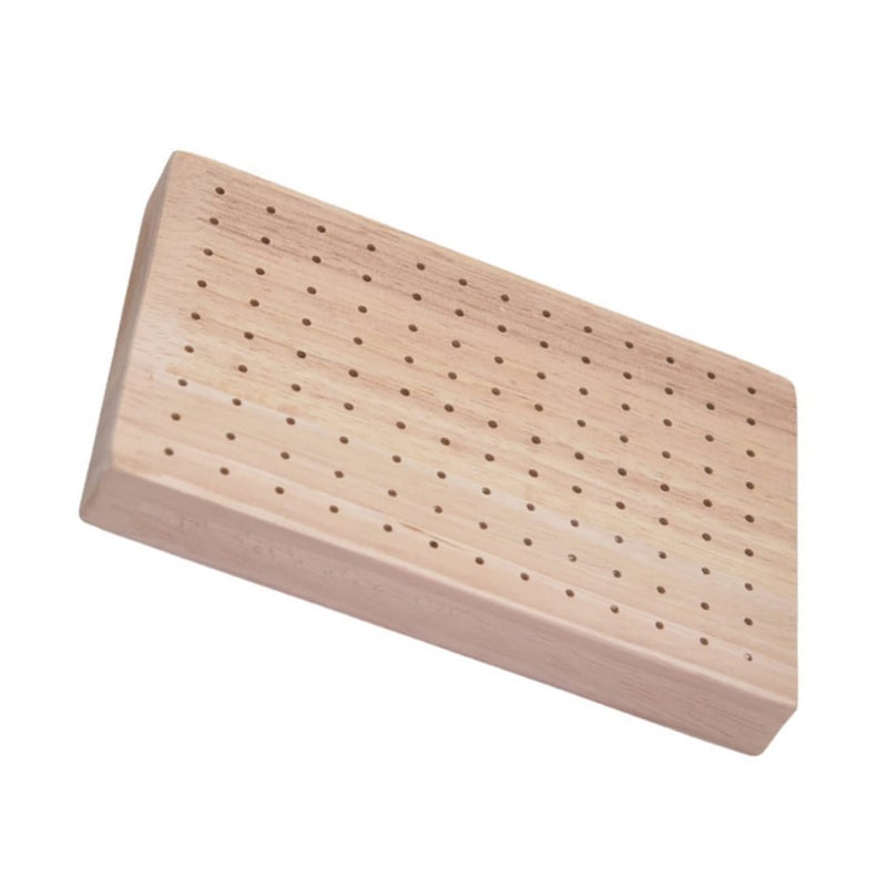Wooden Food Skewer Stand Appetizer Display Board for Buffets Weddings Parties Catering - Image 2