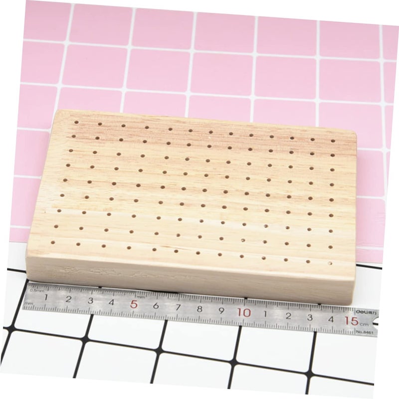 Wooden Food Skewer Stand Appetizer Display Board for Buffets Weddings Parties Catering - Image 3