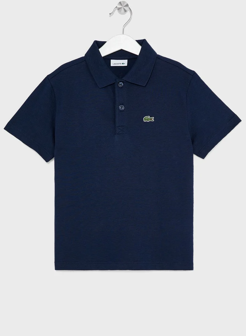 LACOSTE Logo Polo Shirt