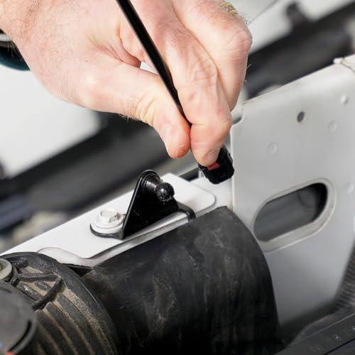 Redline Tuning 21-20002-02 Hood QuickLIFT PLUS Bolt-in System V2 Compatible with Jeep Wrangler JK 2007-2017 (All Black Components) - Image 4