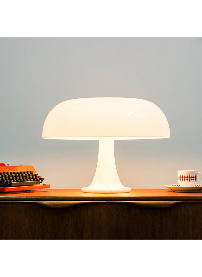 Generic - Decorative Table Lamp Glass Shade Vintage Style Edison Bulb Included Antique Brass Finish-Specifications:British Gauge (without Light Source)-Size:Orange Lamp Body - Image 1
