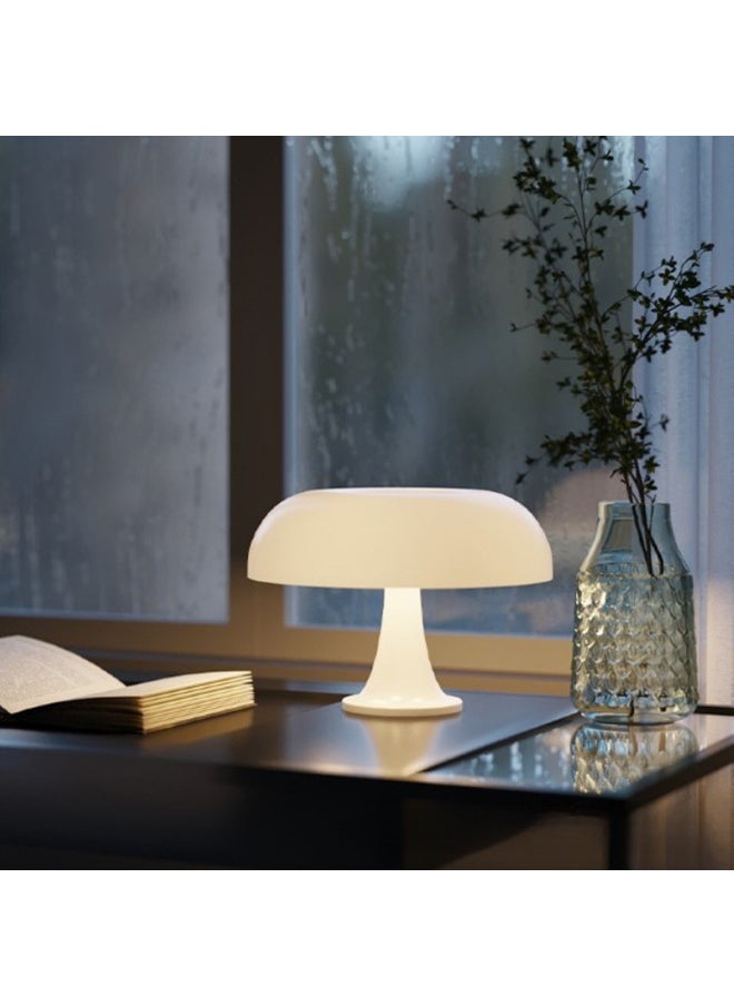 Generic - Decorative Table Lamp Glass Shade Vintage Style Edison Bulb Included Antique Brass Finish-Specifications:British Gauge (without Light Source)-Size:Orange Lamp Body - Image 1