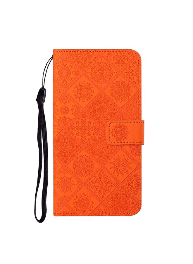 S-TOP Case For Infinix Hot 40 / 40 Pro Ethnic Style Embossed Pattern Leather Phone Case - Image 2