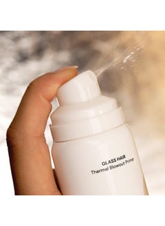 L'ANGE HAIR L'ANGE HAIR Glass Hair Thermal Blowout Primer | Creates a Lightweight, Humidity-resistant Barrier | Heat-activated Formula | Boost Smoothness and Shine  - Image 3