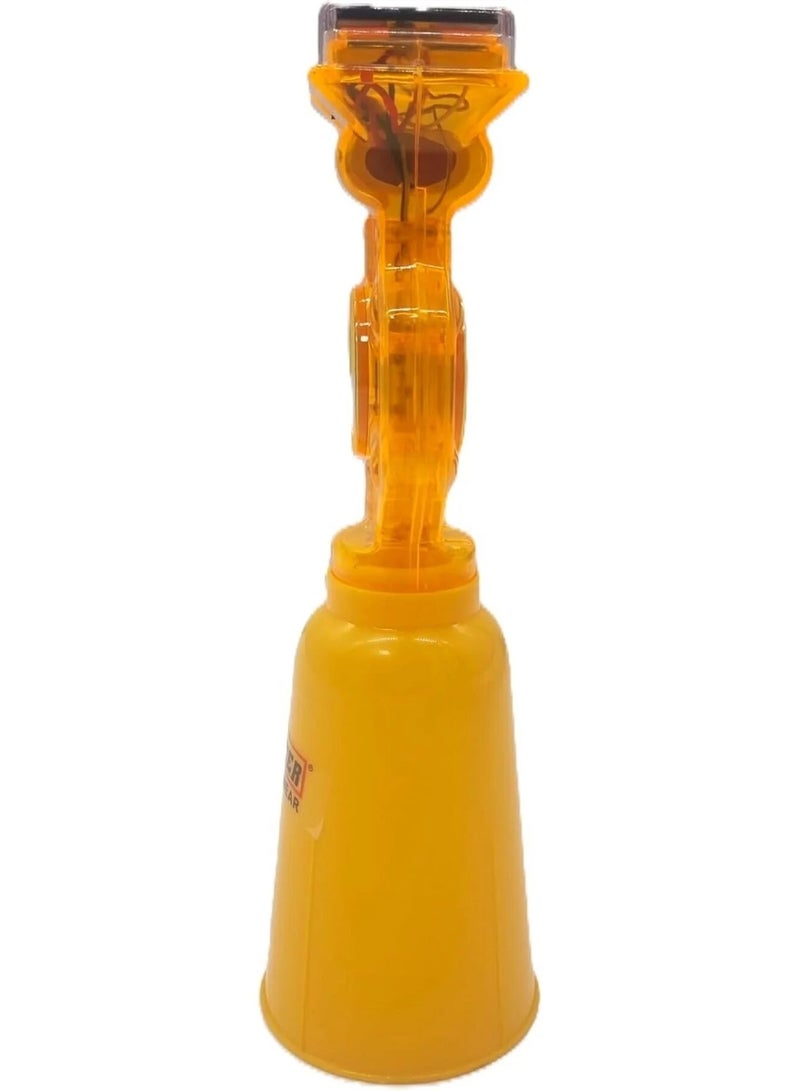 Border Safety Wears Solar-Powered Traffic Cone: Bright, Reliable Warning Light for Safety - Image 2
