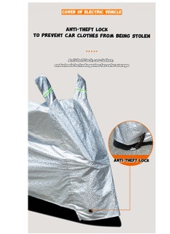 TNGames Thickened Bike Cover｜XXL Size Upgraded Version 300D Oxford Fabric Full Protection｜Waterproof/Dual Lock Anti-Theft｜Universal for Mountain Bikes, E-Bikes & Motorcycles  - Image 2